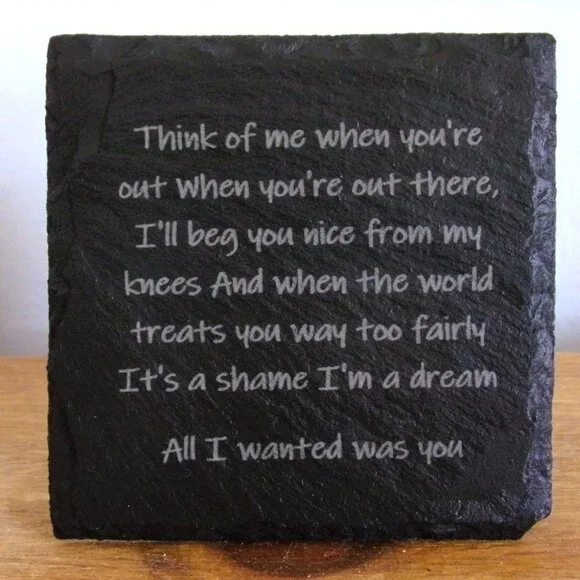 Song Verse Coasters (set of 4) - Picture 3 of 7